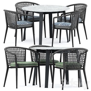 مدل سه بعدی میز ناهارخوری مدرن 236 مدل سه بعدی میز ناهارخوری مدرن 236