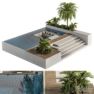 مدل سه بعدی فضای باز و محوطه 140 مدل سه بعدی فضای باز و محوطه 140