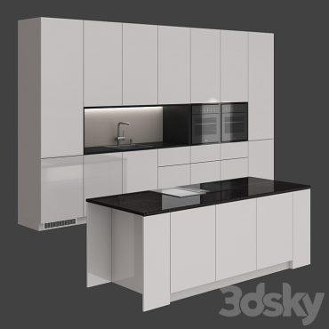 مدل سه بعدی کابینت مدرن 246 مدل سه بعدی کابینت مدرن 246