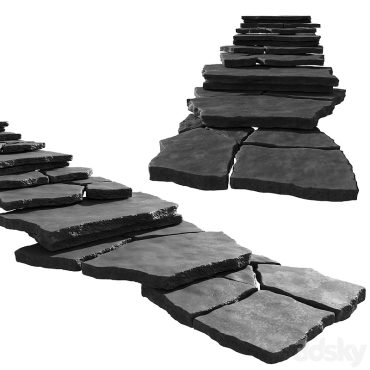 مدل سه بعدی پله 121 مدل سه بعدی پله 121