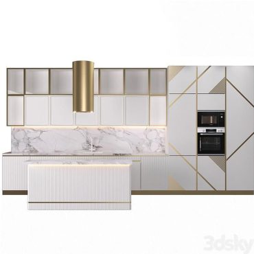مدل سه بعدی کابینت مدرن 364 مدل سه بعدی کابینت مدرن 364