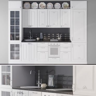 مدل سه بعدی کابینت کلاسیک 240 مدل سه بعدی کابینت کلاسیک 240