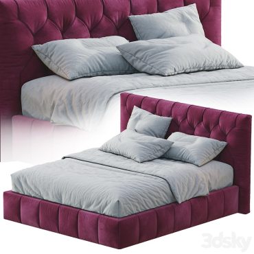 مدل سه بعدی تخت کلاسیک 452 مدل سه بعدی تخت کلاسیک 452