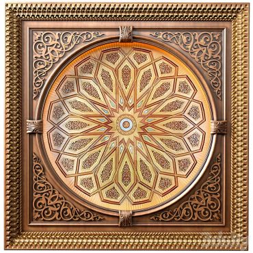 مدل سه بعدی سقف 107 مدل سه بعدی سقف 107