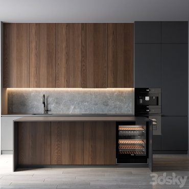 مدل سه بعدی کابینت مدرن 368 مدل سه بعدی کابینت مدرن 368