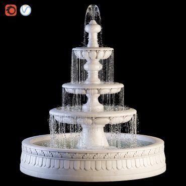 مدل سه بعدی آبنما 128 مدل سه بعدی آبنما 128