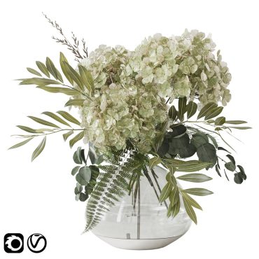 مدل سه بعدی گل و گلدان رومیزی 468 مدل سه بعدی گل و گلدان رومیزی 468
