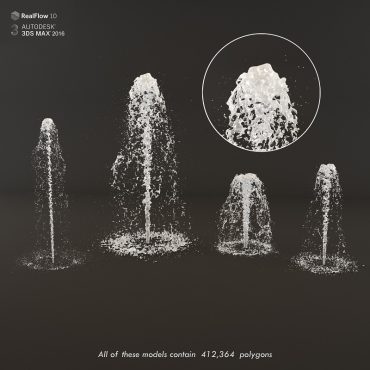 مدل سه بعدی آبنما 140 مدل سه بعدی آبنما 140
