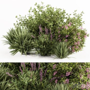 مدل سه بعدی گل فضای باز 193 مدل سه بعدی گل فضای باز 193
