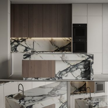 مدل سه بعدی کابینت مدرن 391 مدل سه بعدی کابینت مدرن 391