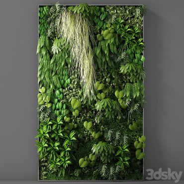 مدل سه بعدی گل دیواری 162 مدل سه بعدی گل دیواری 162