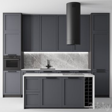 مدل سه بعدی کابینت مدرن 402 مدل سه بعدی کابینت مدرن 402