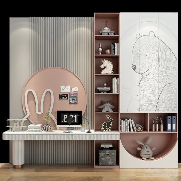 مدل سه بعدی میز کودک 326 مدل سه بعدی میز کودک 326
