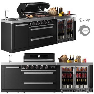مدل سه بعدی باربیکیو 135 مدل سه بعدی باربیکیو 135