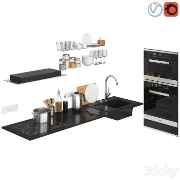 مدل سه بعدی کابینت مدرن 426 مدل سه بعدی کابینت مدرن 426