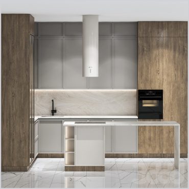مدل سه بعدی کابینت مدرن 424 مدل سه بعدی کابینت مدرن 424