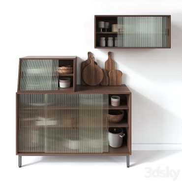 مدل سه بعدی کابینت وینتیج 438 مدل سه بعدی کابینت وینتیج 438