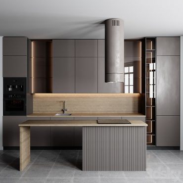 مدل سه بعدی کابینت مدرن 446 مدل سه بعدی کابینت مدرن 446