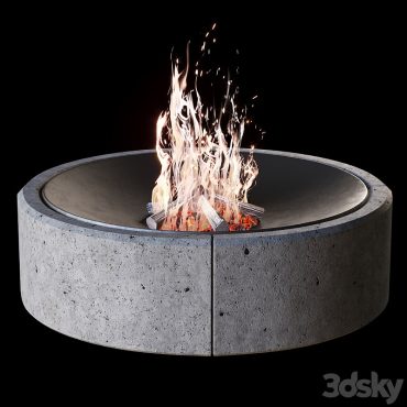 مدل سه بعدی شومینه 258 مدل سه بعدی شومینه 258