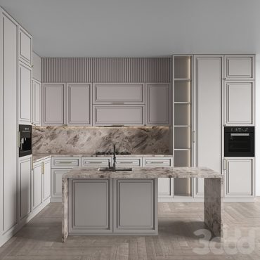 مدل سه بعدی کابینت کلاسیک 447 مدل سه بعدی کابینت کلاسیک 447