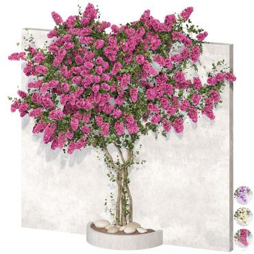 مدل سه بعدی گل دیواری 173 مدل سه بعدی گل دیواری 173