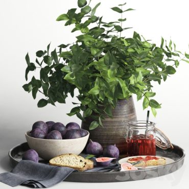 مدل سه بعدی صبحانه 252 مدل سه بعدی صبحانه 252