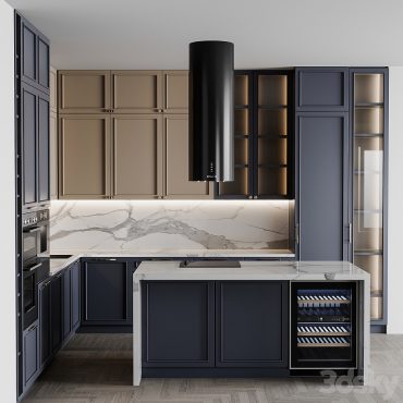 مدل سه بعدی کابینت کلاسیک 463 مدل سه بعدی کابینت کلاسیک 463
