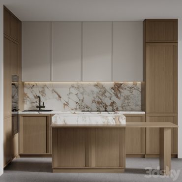 مدل سه بعدی کابینت مدرن 452 مدل سه بعدی کابینت مدرن 452