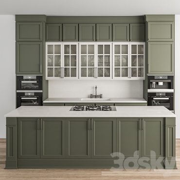 مدل سه بعدی کابینت نئوکلاسیک 469 مدل سه بعدی کابینت نئوکلاسیک 469