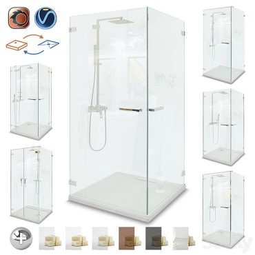 مدل سه بعدی کابین دوش حمام 139 مدل سه بعدی کابین دوش حمام 139