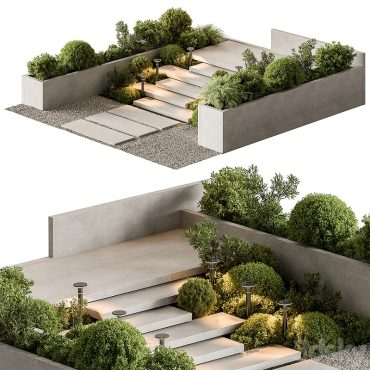 مدل سه بعدی فضای باز و محوطه 217 مدل سه بعدی فضای باز و محوطه 217