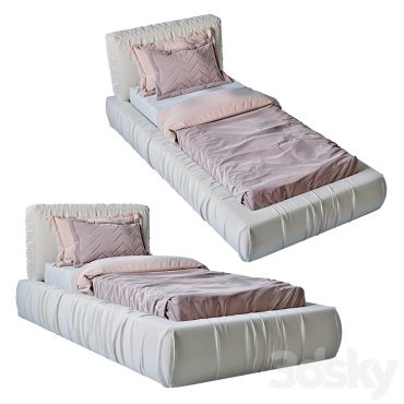 مدل سه بعدی تخت کودک 489 مدل سه بعدی تخت کودک 489