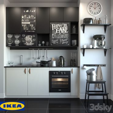 مدل سه بعدی کابینت مدرن 159 مدل سه بعدی کابینت مدرن 159