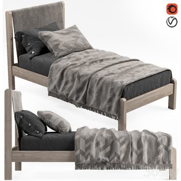 مدل سه بعدی تخت کودک 549 مدل سه بعدی تخت کودک 549