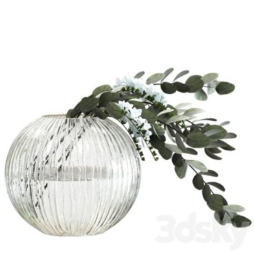 مدل سه بعدی گل و گلدان رومیزی 1040 مدل سه بعدی گل و گلدان رومیزی 1040