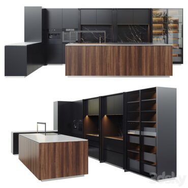 مدل سه بعدی کابینت مدرن 673 مدل سه بعدی کابینت مدرن 673